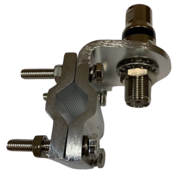 Sirio Heavy Duty 3-Way Double Groove Chrome Plated CB Antenna Mirror Mount (image for) Sirio Heavy Duty 3-Way Double Groove Chrome Plated CB Antenna Mirror Mount