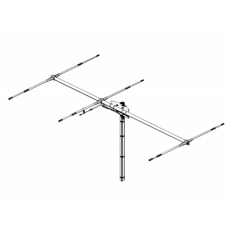Sirio SY 50-3 50-54Mhz 6 Meter 3 elements Yagi Antenna (image for) Sirio SY 50-3 50-54Mhz 6 Meter 3 elements Yagi Antenna