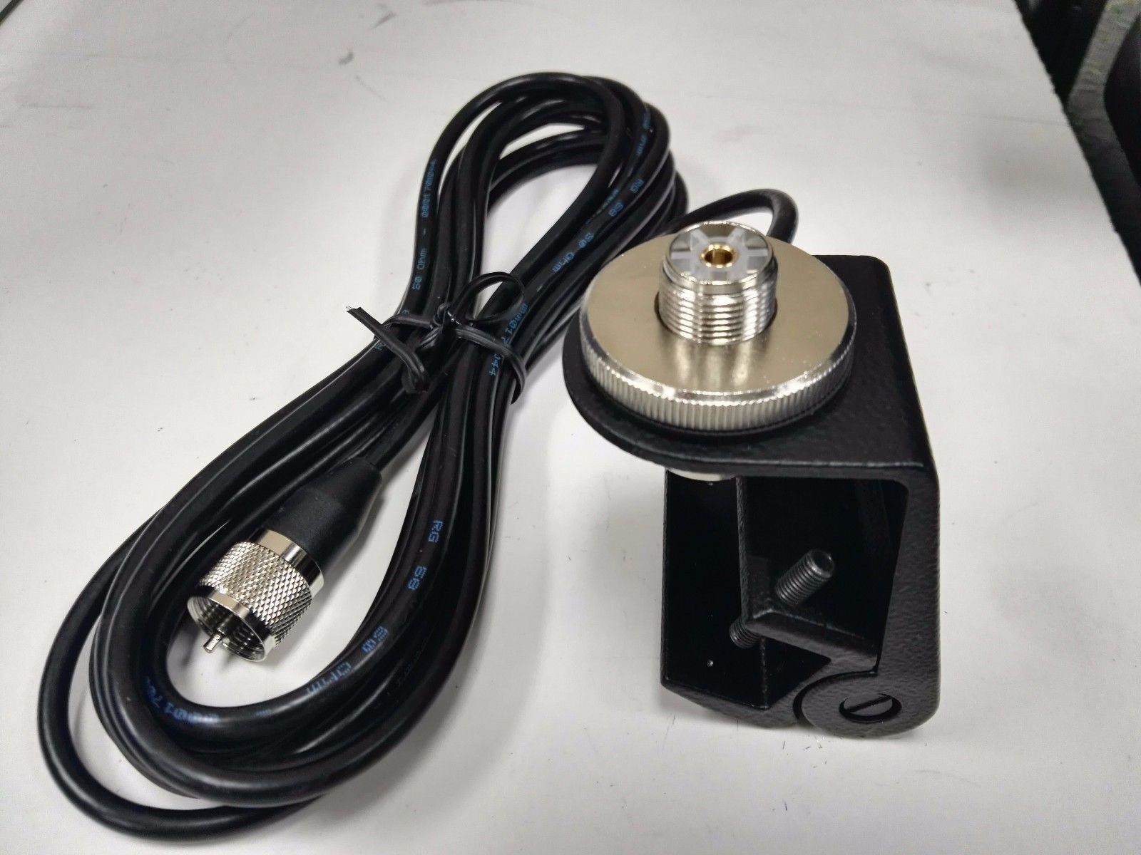 Sirio KF Gutter Mount Kit suitable for SO239 Fitting (image for) Sirio KF Gutter Mount Kit suitable for SO239 Fitting