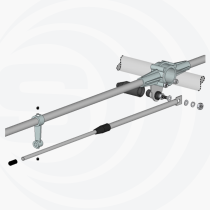 Sirio SY4 26.5 - 30 MHz 4 Elements Yagi Beam Antenna - 13.15 DBi