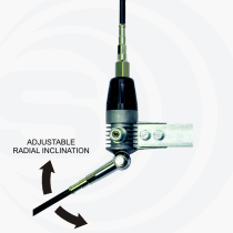 Sirio Boomerang A (26.8 - 27.6 MHz) Base Antenna - Perfect for Stealthy Setup