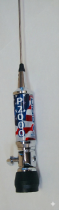 Sirio Performer 2000 PL 2000 Watts 10m & CB Mobile Antenna - USA Flag