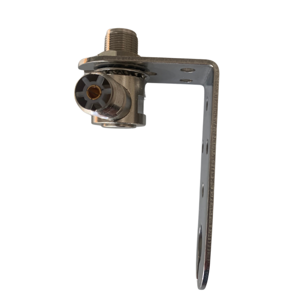 Sirio M-1 90 Degrees Bracket With Heavy Duty 2X SO 239 Angular Connector
