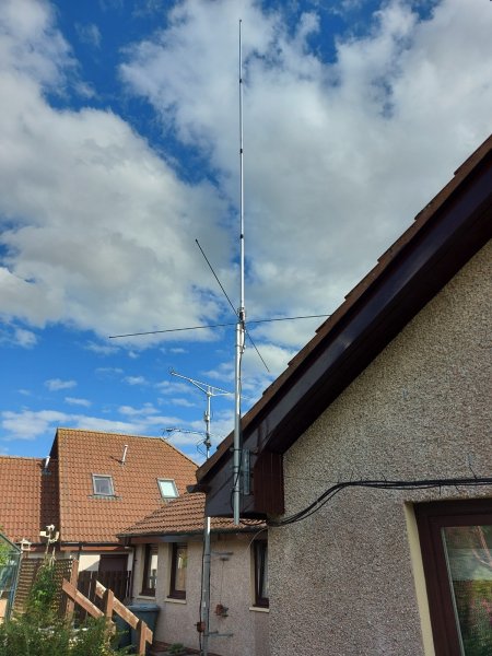 Sirio Tornado 42-50 Mhz Tunable base Antenna