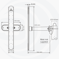 Sirio HGO-4G 790-960 MHz & 1710-2700 MHz LTE Antenna