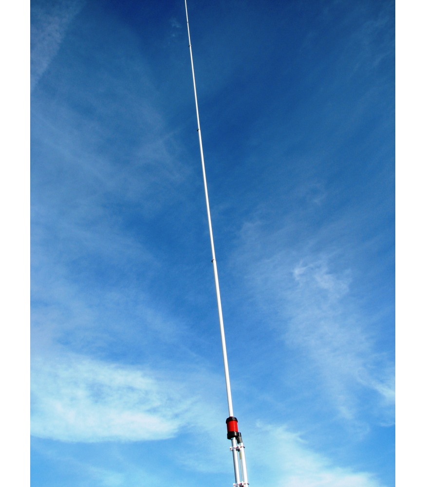 Sirio Gain-Master (25.5 - 30Mhz) 5/8 Wave Fiberglass Base Antenna (image for) Sirio Gain-Master (25.5 - 30Mhz) 5/8 Wave Fiberglass Base Antenna